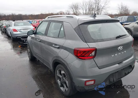 2022 Hyundai Venue Sel из США, поврежденный, VIN KMHRC8A30NU158470